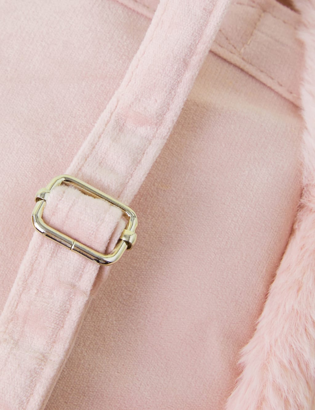 Kids' Faux Fur Bunny Backpack 3 of 4