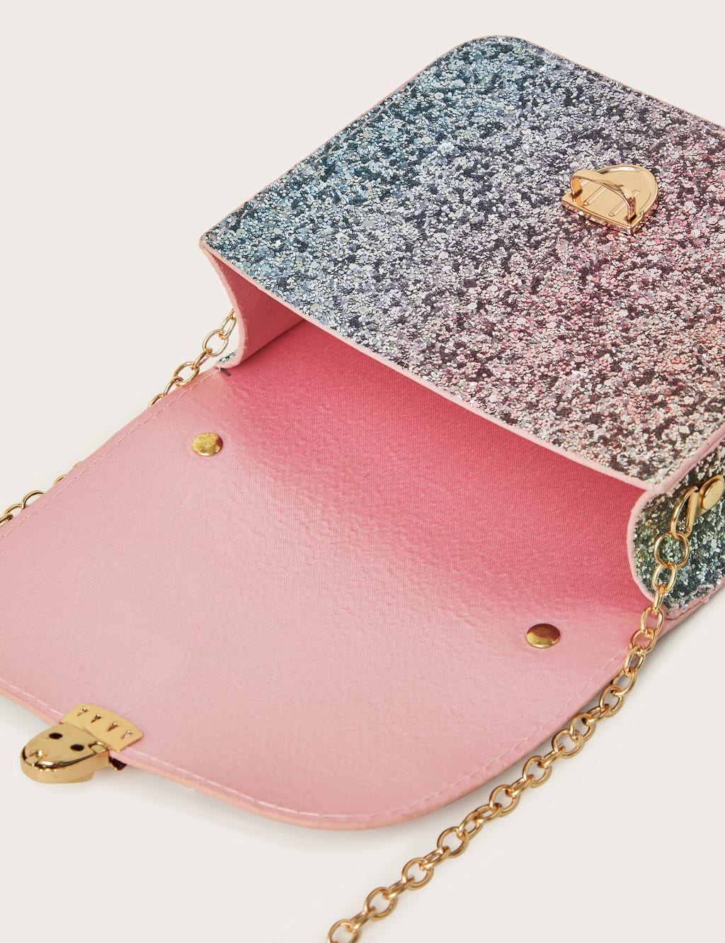 Kids' Rainbow Glitter Mini Satchel 3 of 4