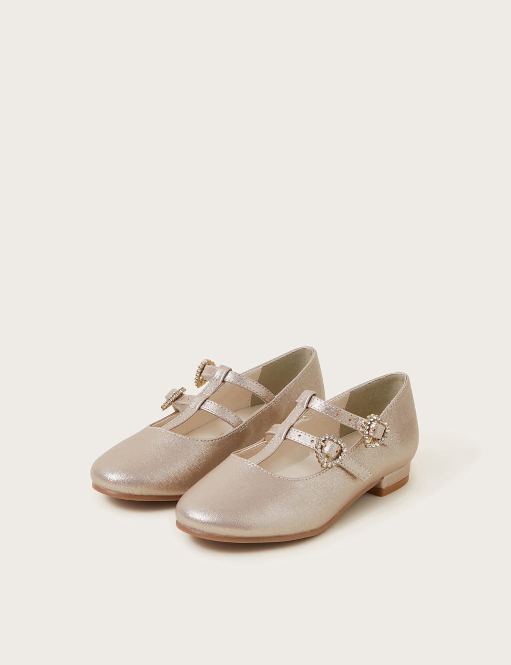 Kids' Diamanté Ballet Pumps (7 Small - 4 Large) 2 of 3