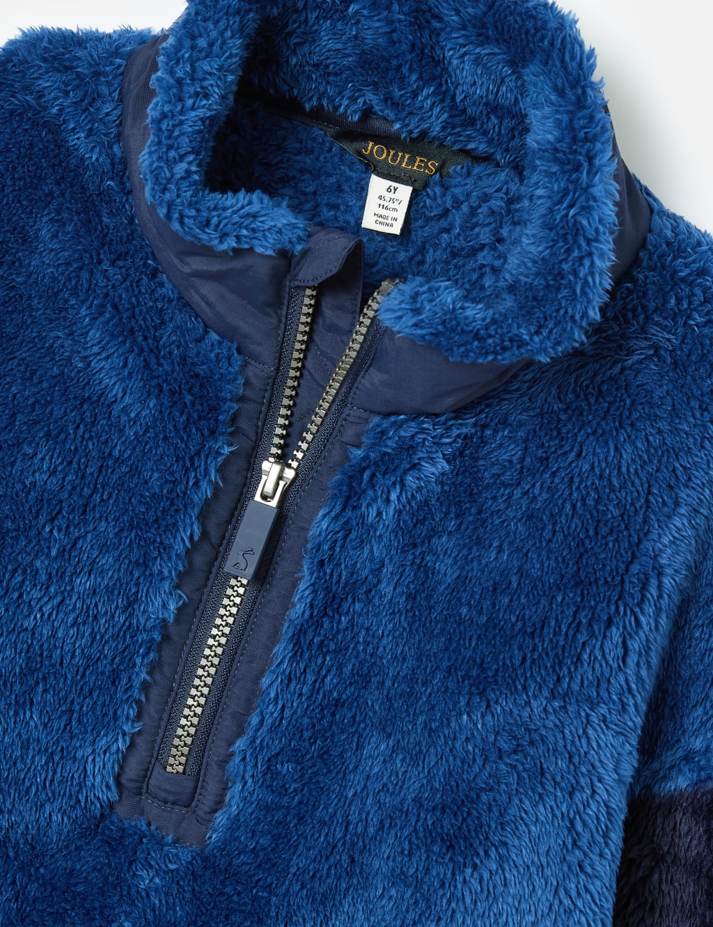 Striped Half Zip Fleece Top (2-12 Yrs) 3 of 4