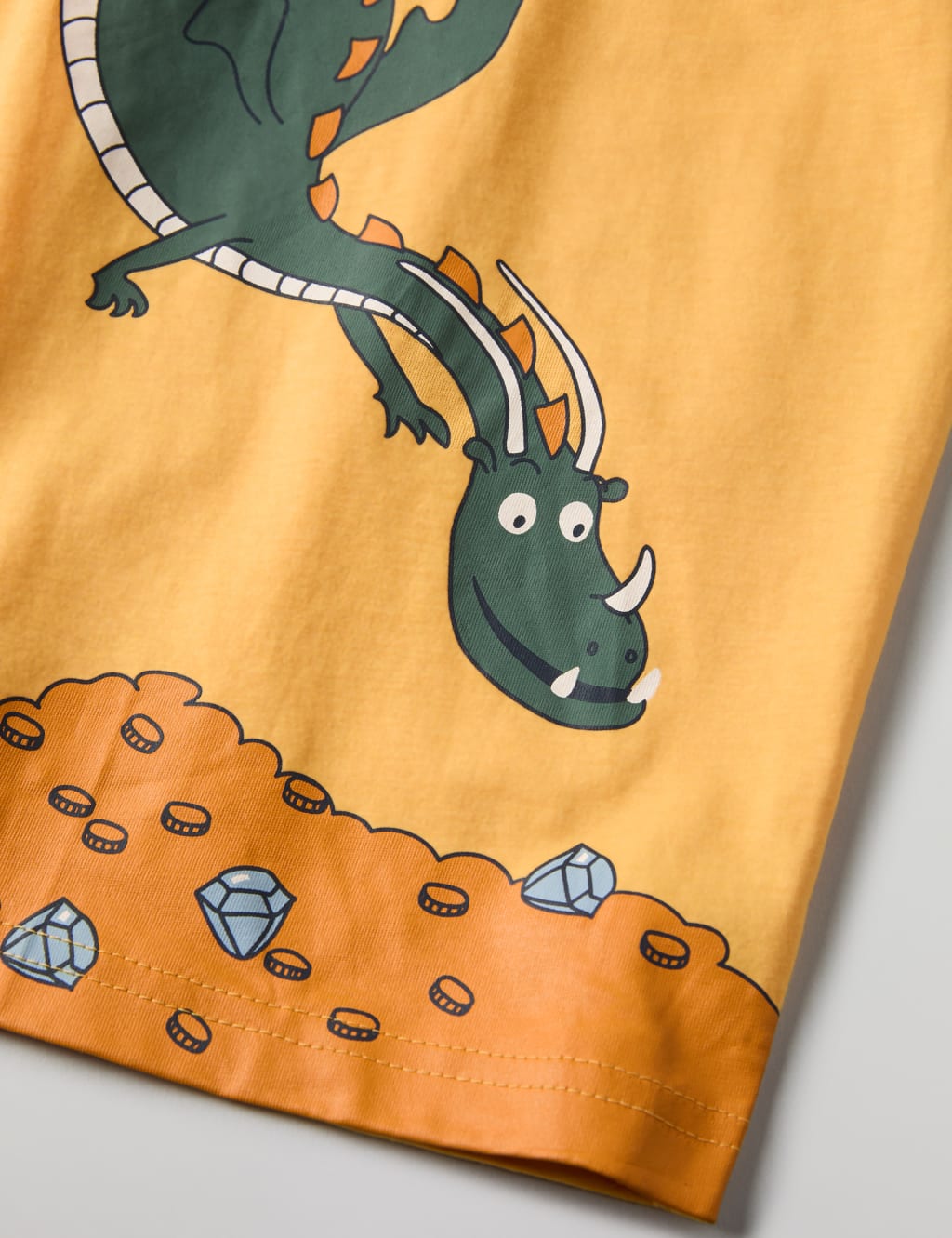 Pure Cotton Dragon Print T-Shirt (1-10 Yrs) 4 of 4