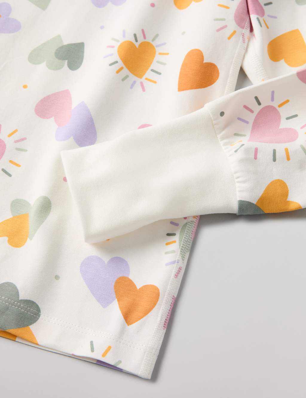 Cotton Rich Heart Pyjamas (1-10 Yrs) 6 of 6