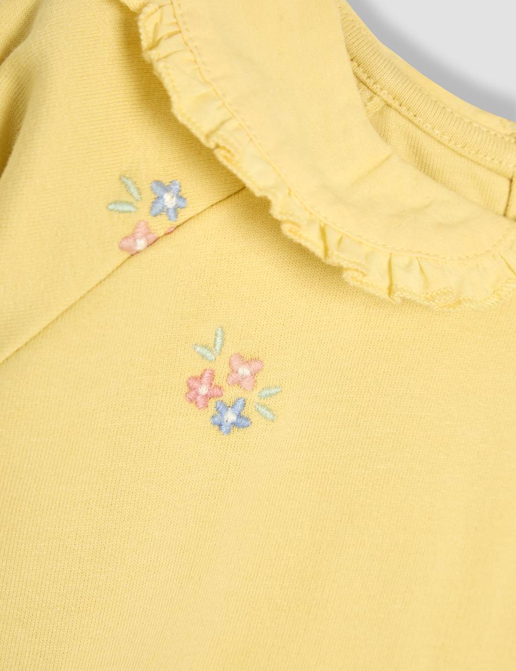Pure Cotton Embroidered Bunny Sweatshirt (6 Mths - 5 Yrs) 3 of 3
