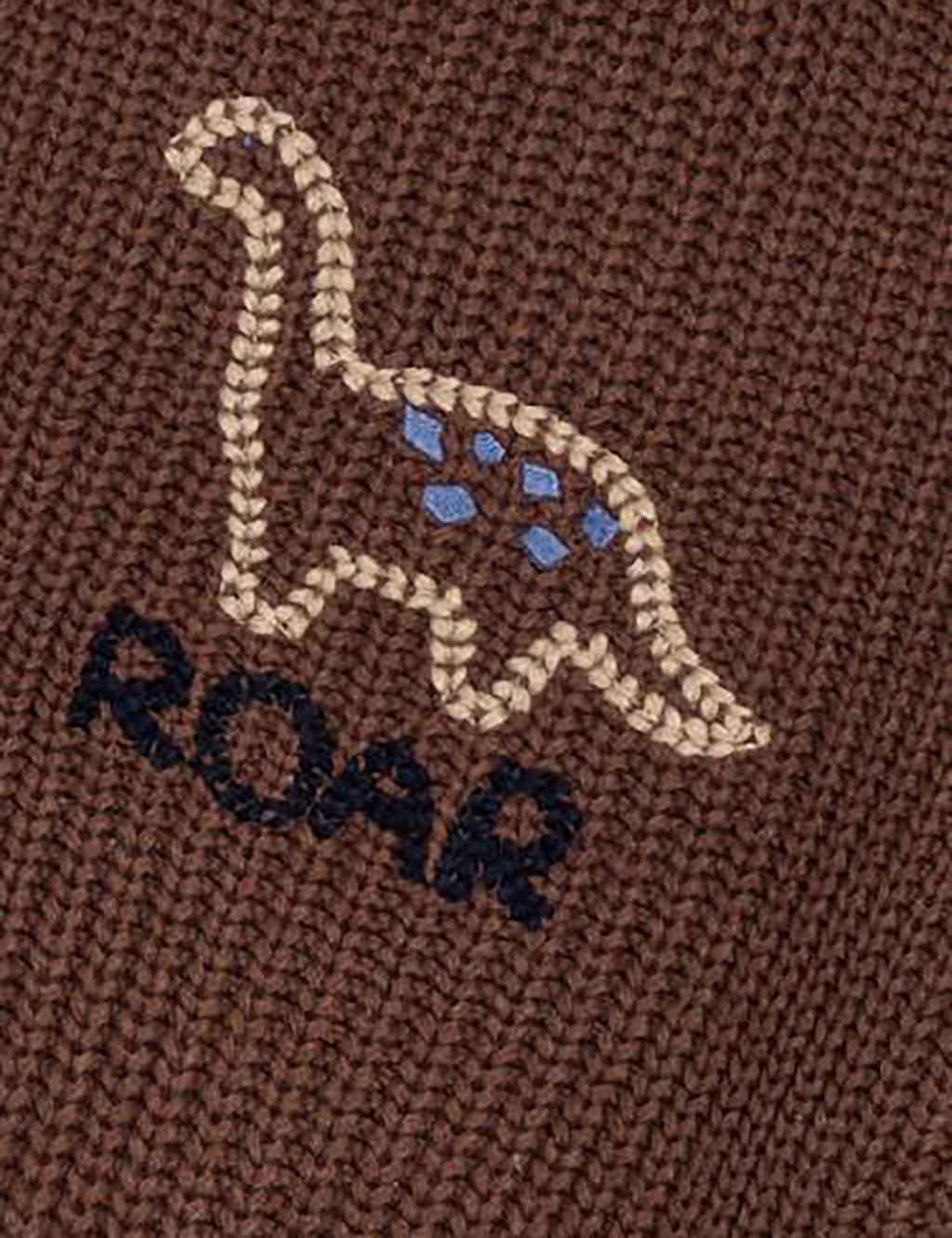 Pure Cotton Dinosaur Jumper (0 Mths-5 Yrs) 2 of 3