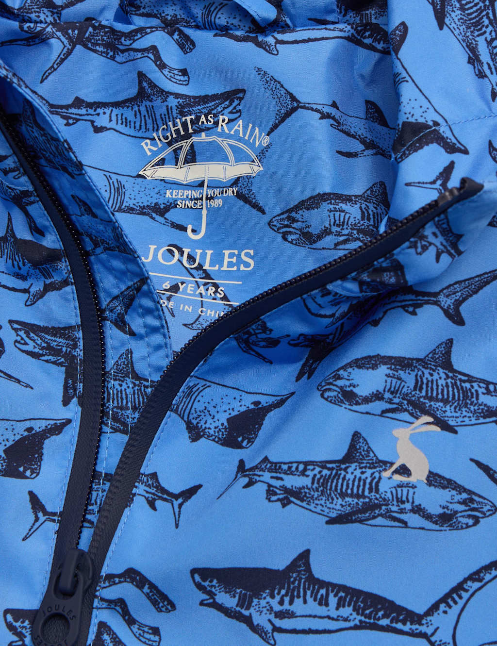 Printed Hooded Packable Raincoat (2-9 Yrs) 5 of 6