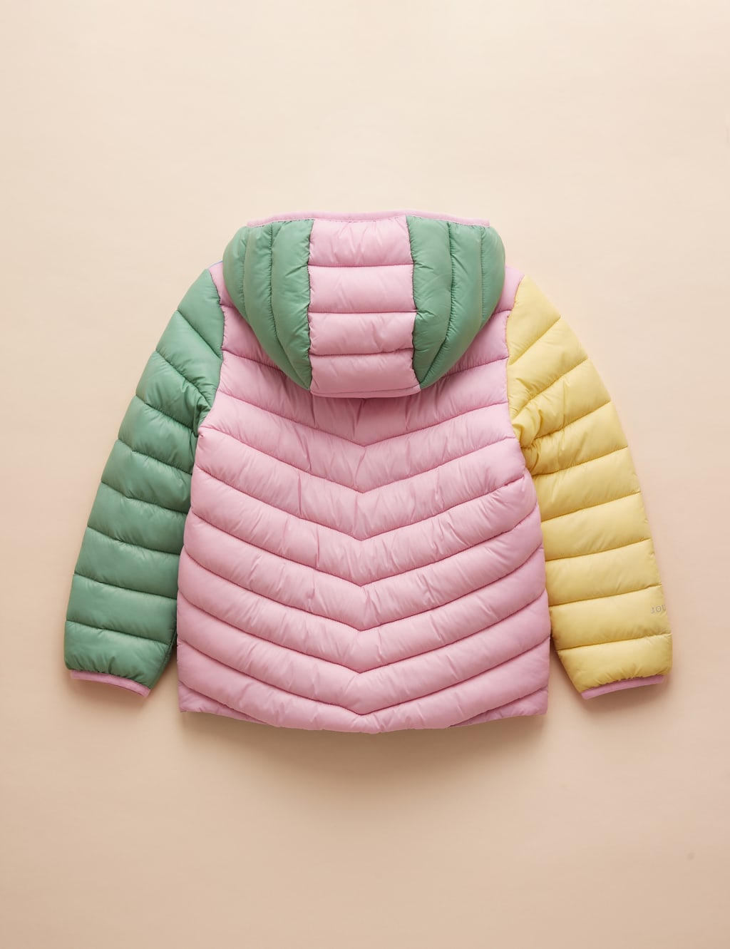 Colour Block Showerproof Padded Coat (3-11 Yrs) 2 of 6