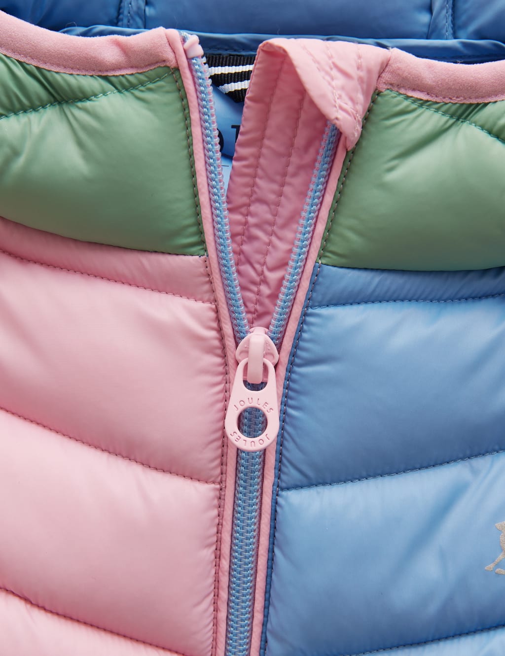 Colour Block Showerproof Padded Coat (3-11 Yrs) 5 of 6
