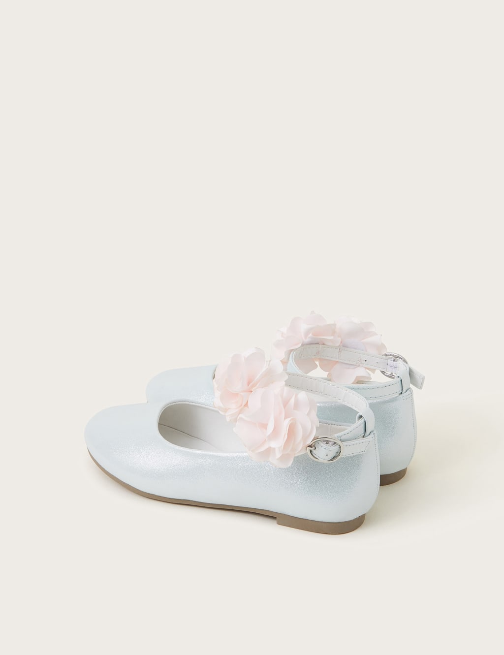 Kids' Floral Ballet Pumps (7 Small - 4 Large) 3 of 3