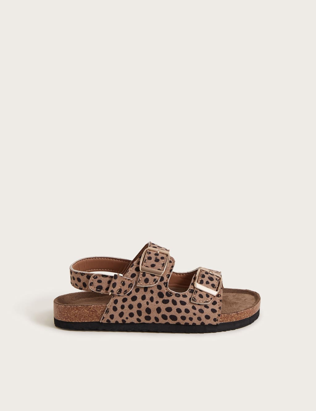 Kids' Leopard Print Sliders (7 Small - 4 Large) 1 of 3