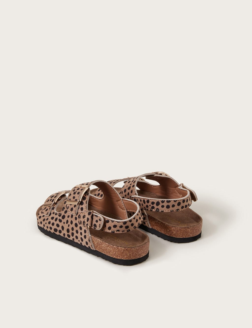 Kids' Leopard Print Sliders (7 Small - 4 Large) 2 of 3