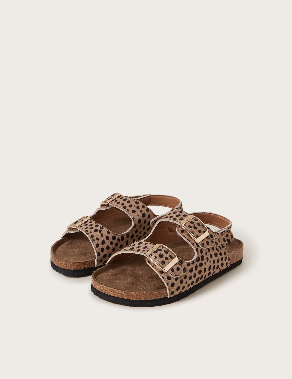 Kids' Leopard Print Sliders (7 Small - 4 Large) 3 of 3