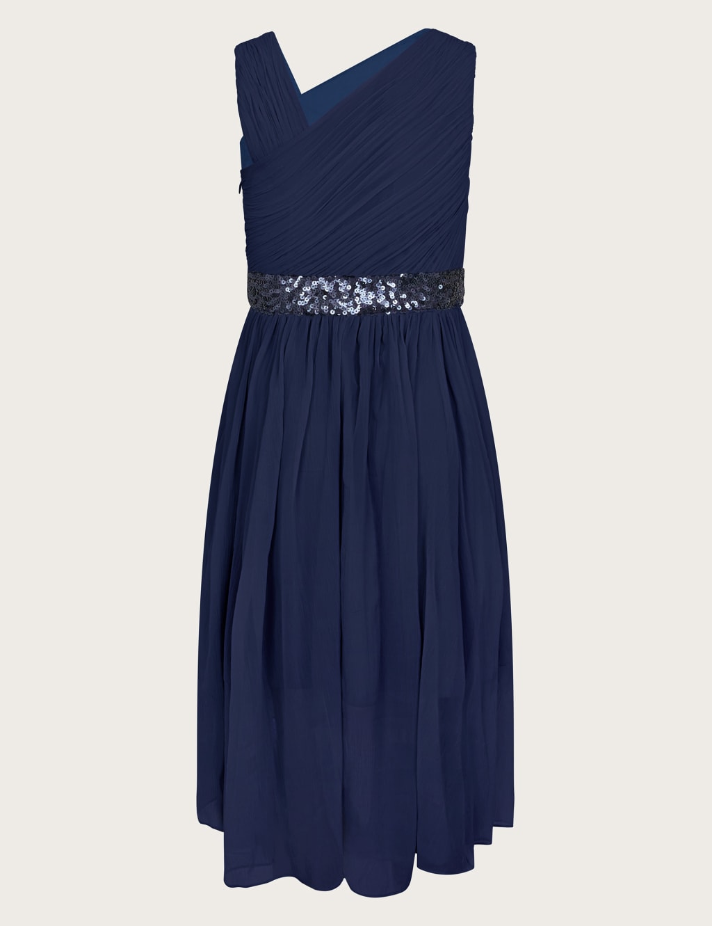 Asymmetric Sequin Detail Dress (8-15 Yrs) 3 of 3