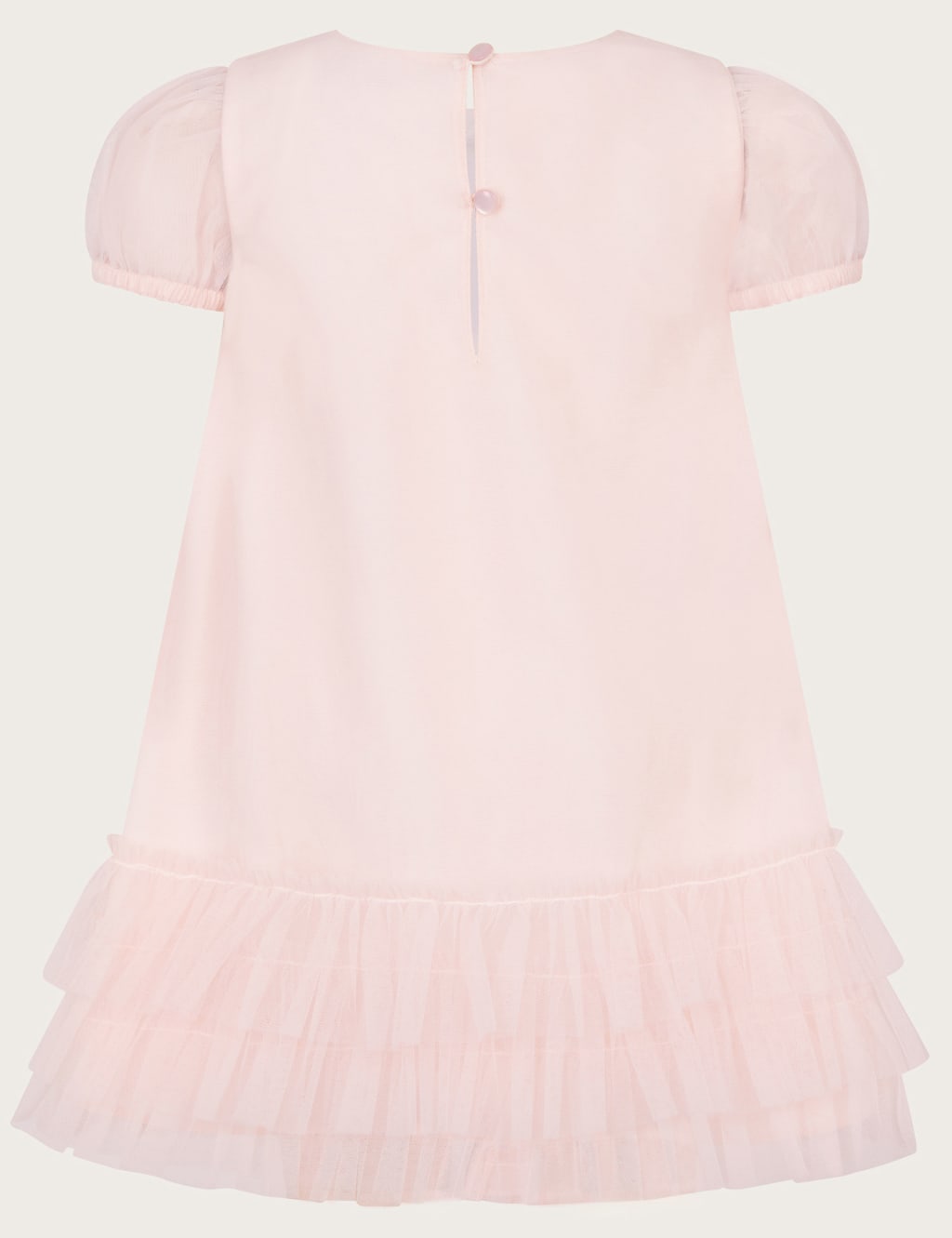 Contrast Bow Dress (0-3 Yrs) 2 of 3