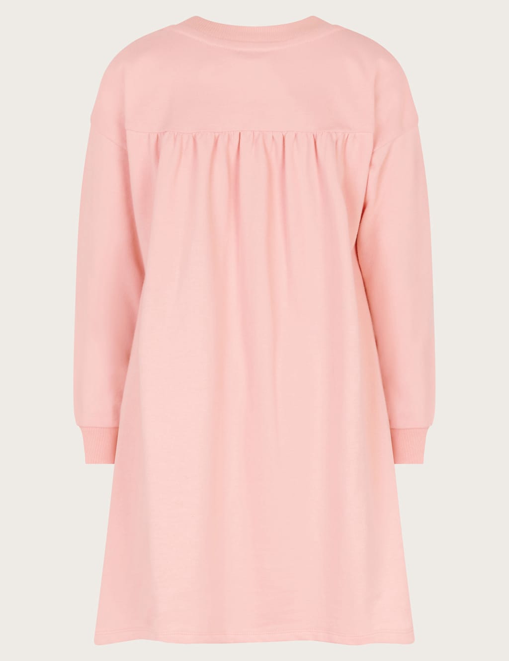Pure Cotton Floral Embroidered Sweatshirt Dress (3-13 Yrs) 2 of 3
