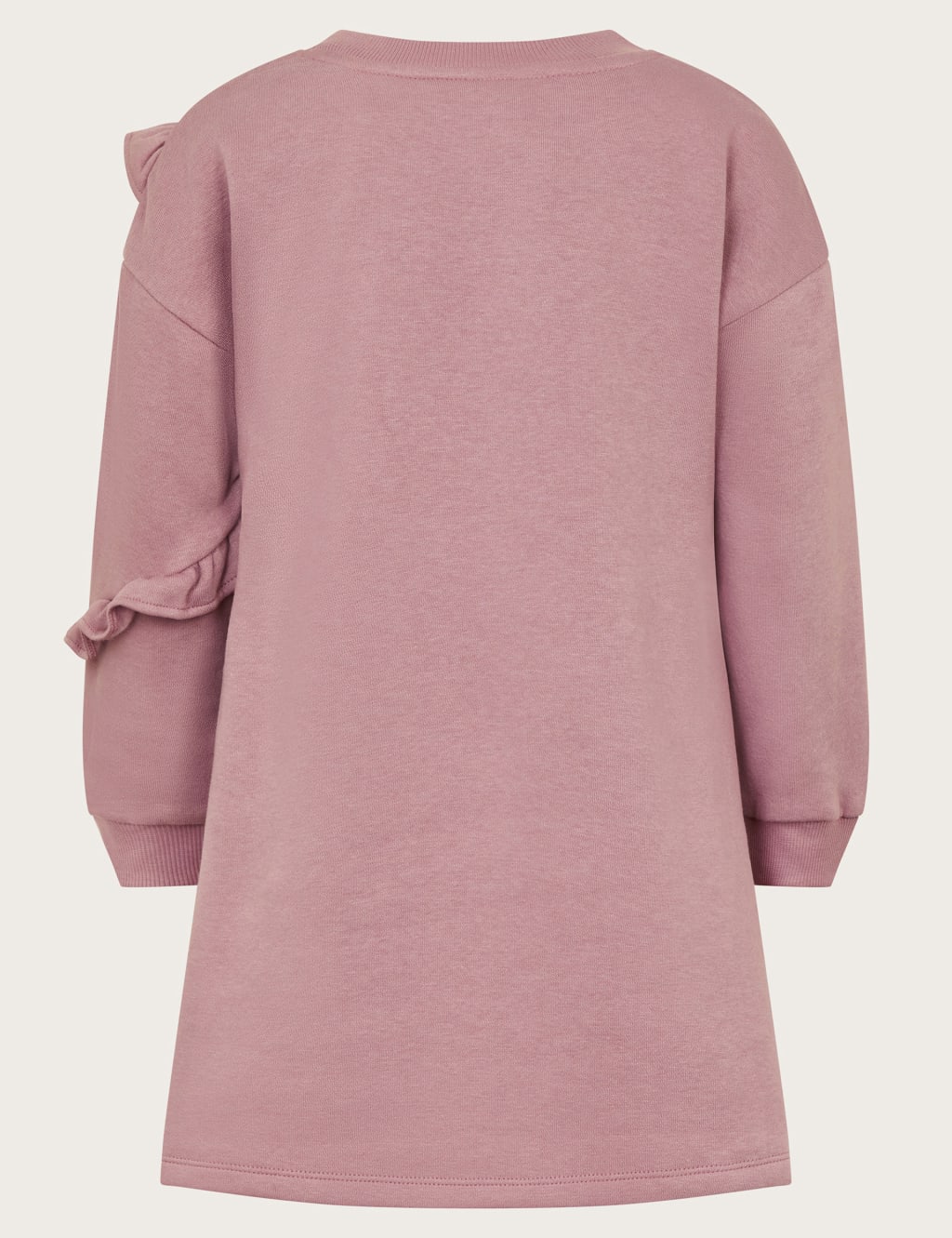 Cotton Rich Floral Appliqué Sweatshirt Dress (3-15 Yrs) 2 of 3