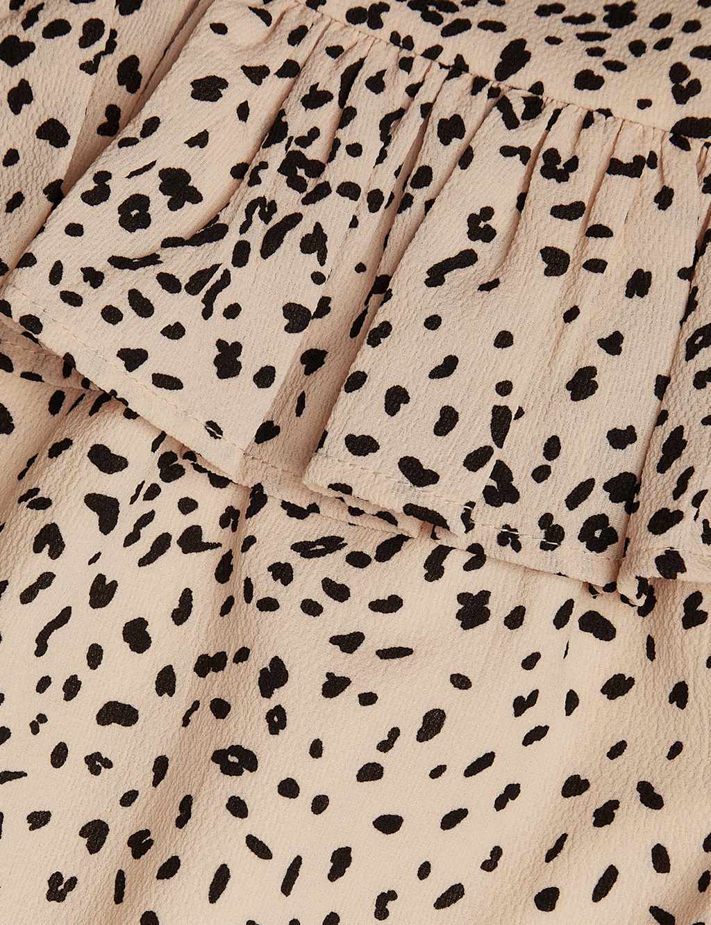 Animal Print Ruffle Dress (3-13 Yrs) 3 of 3