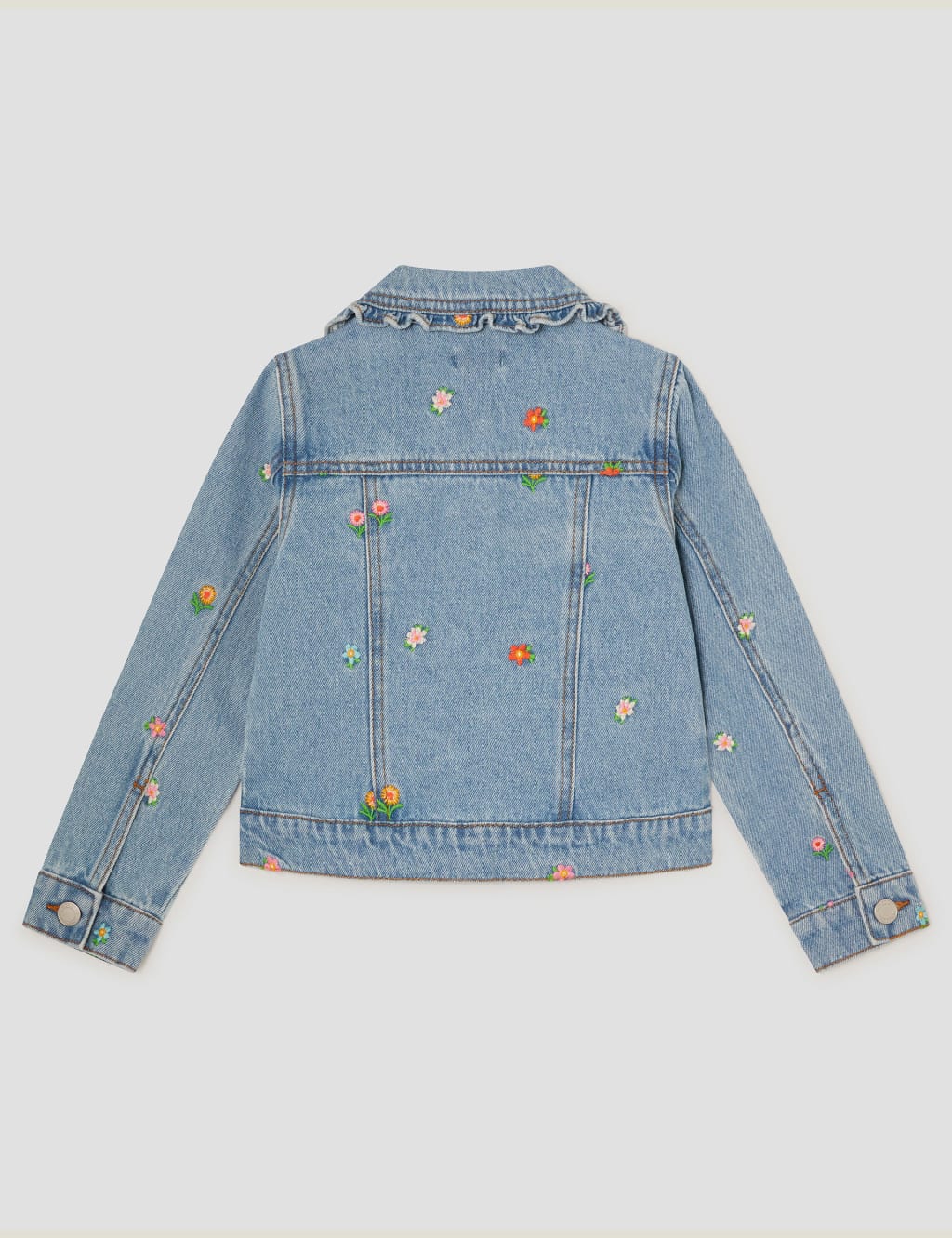 Denim Floral Jacket (3-13 Yrs) 3 of 3