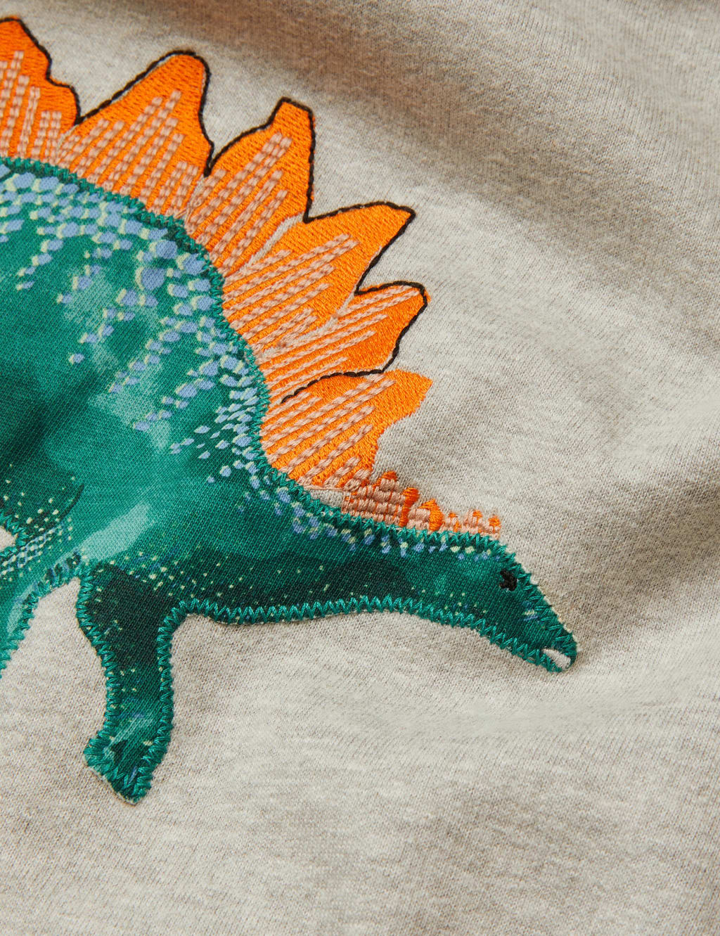 Cotton Rich Dinosaur Hoodie (2-13 Yrs) 3 of 3