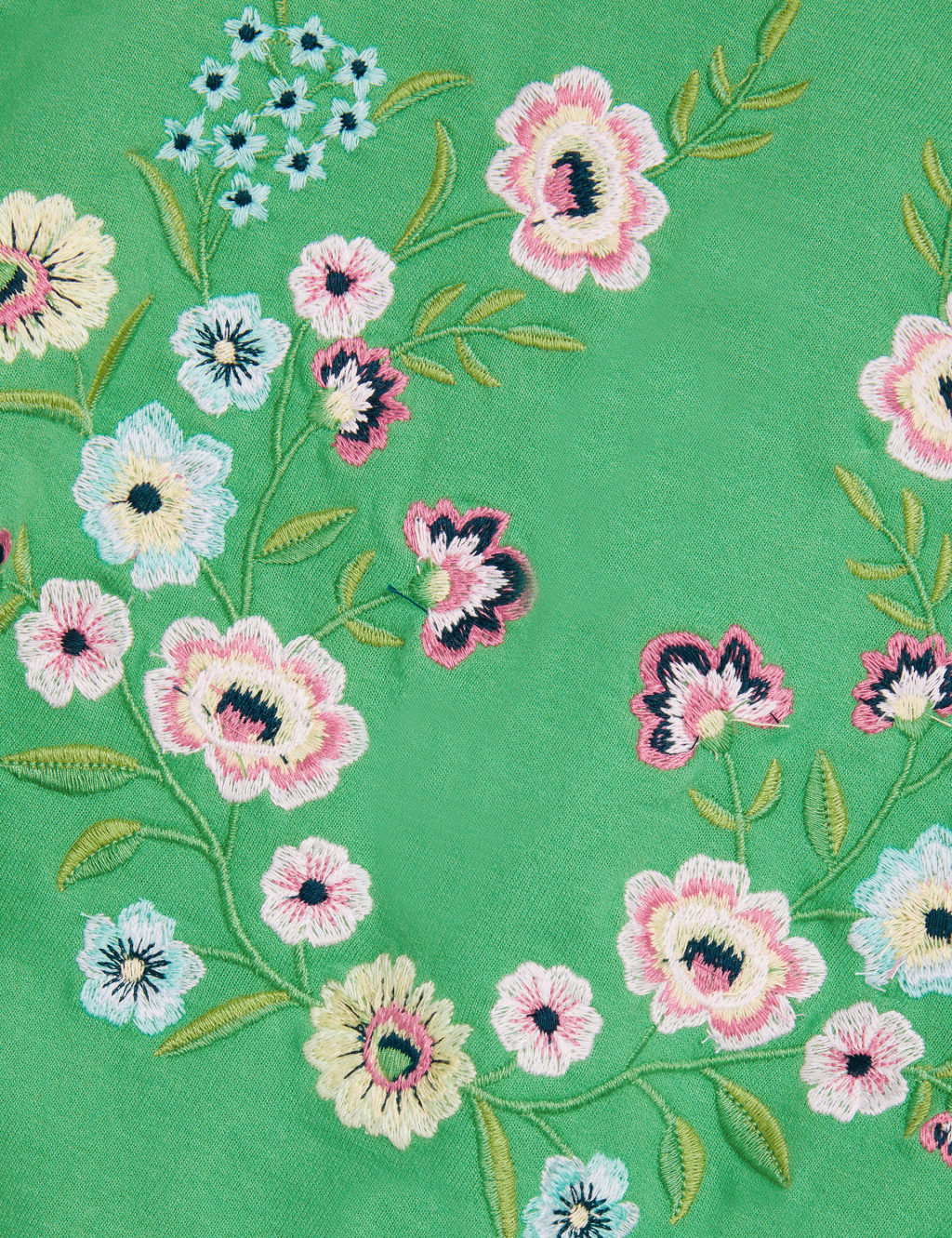 Pure Cotton Floral Sweatshirt (3-13 Yrs) 3 of 3