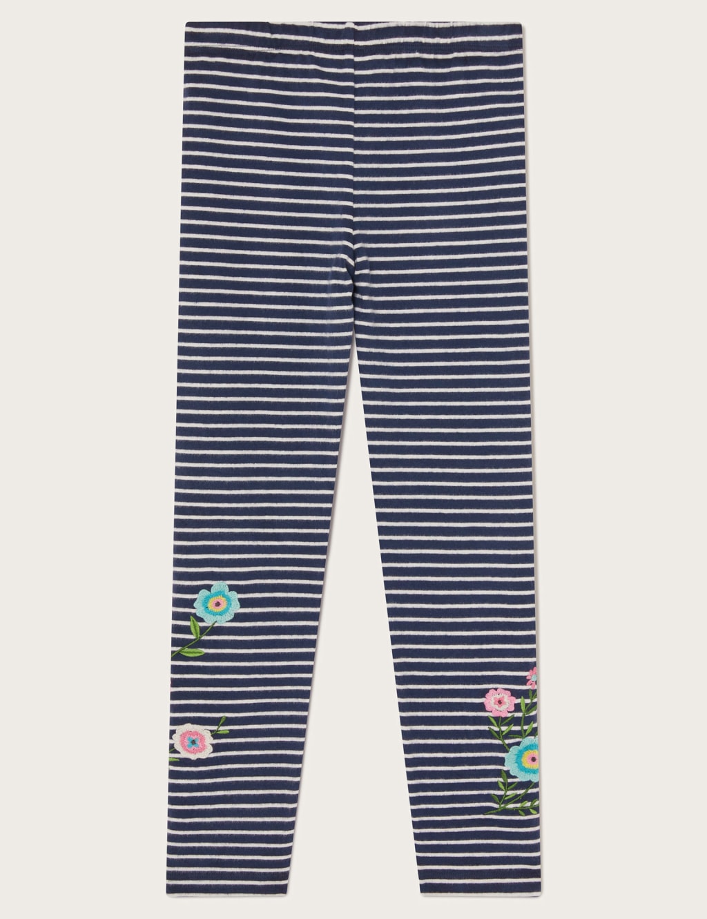 Cotton Rich Striped Leggings (3-13 Yrs) 2 of 3