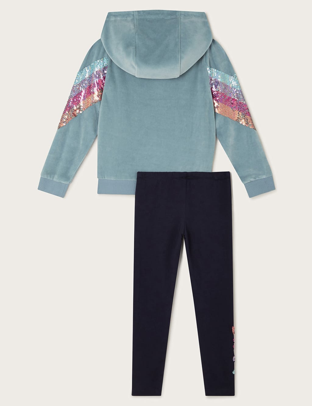 2pc Cotton Rich Sequin Top & Bottom Outfit (3-15 Yrs) 3 of 4