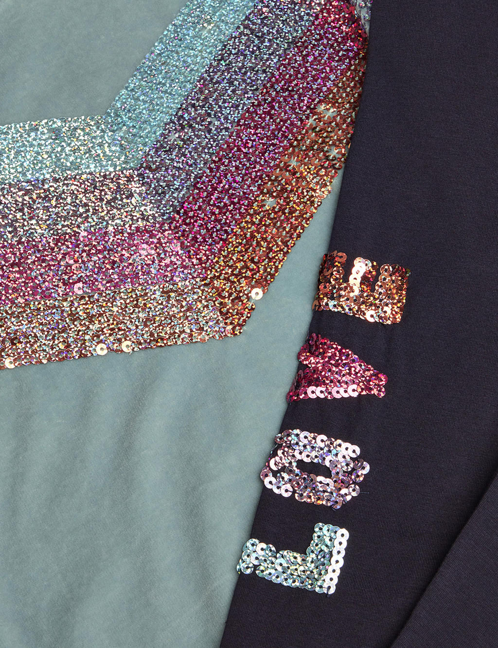 2pc Cotton Rich Sequin Top & Bottom Outfit (3-15 Yrs) 4 of 4