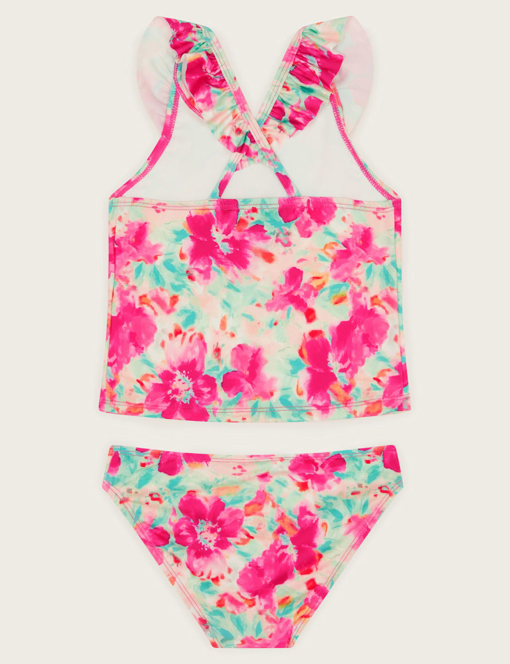 2pc Tropical Floral Tankini (3-13 Yrs) 2 of 3