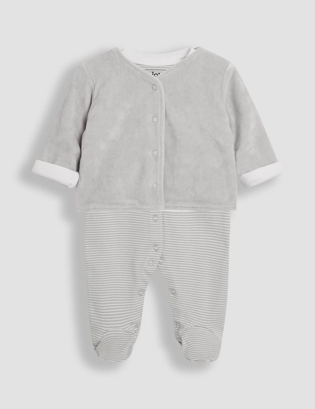 2pc Born in 2025 Sleepsuit & Jacket Set (0-9 Mths) 2 of 7
