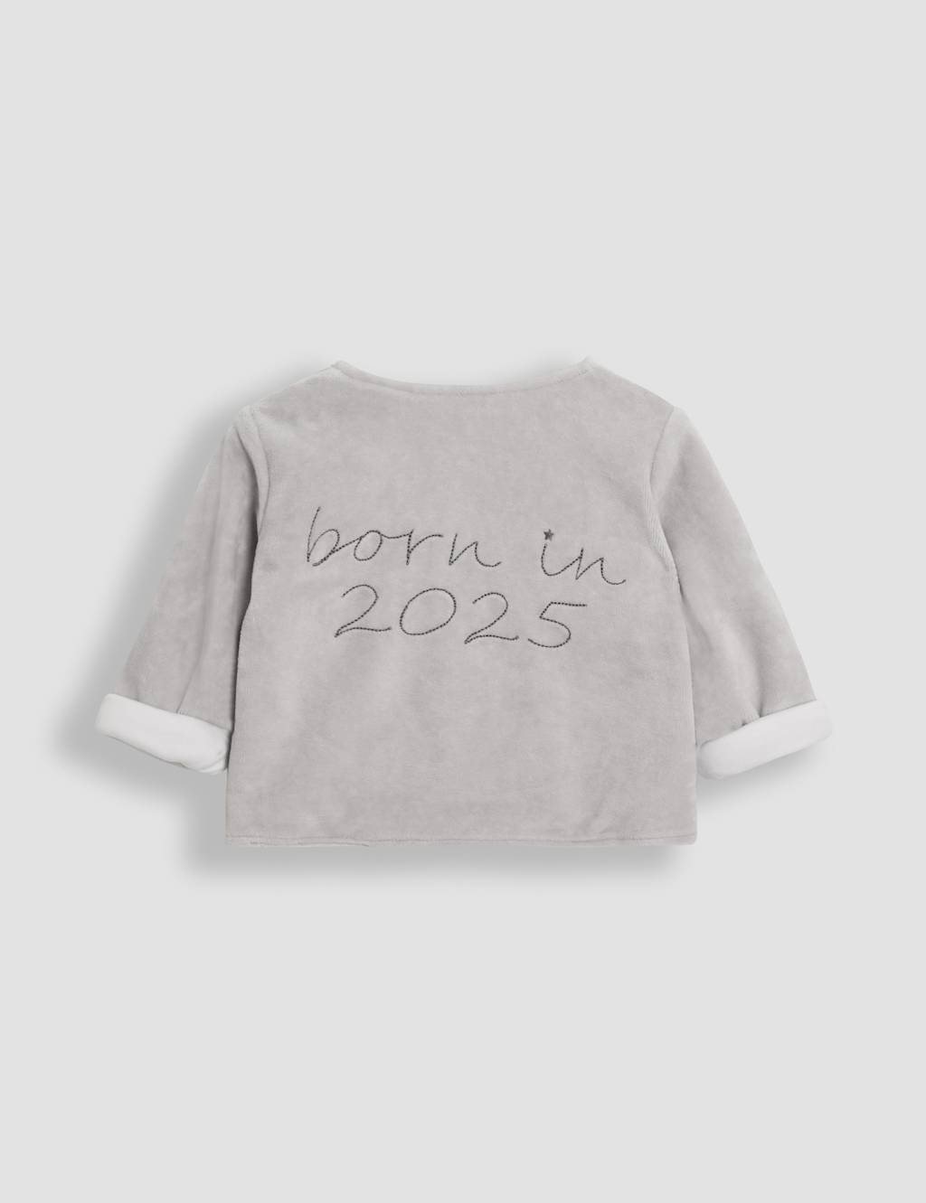 2pc Born in 2025 Sleepsuit & Jacket Set (0-9 Mths) 4 of 7