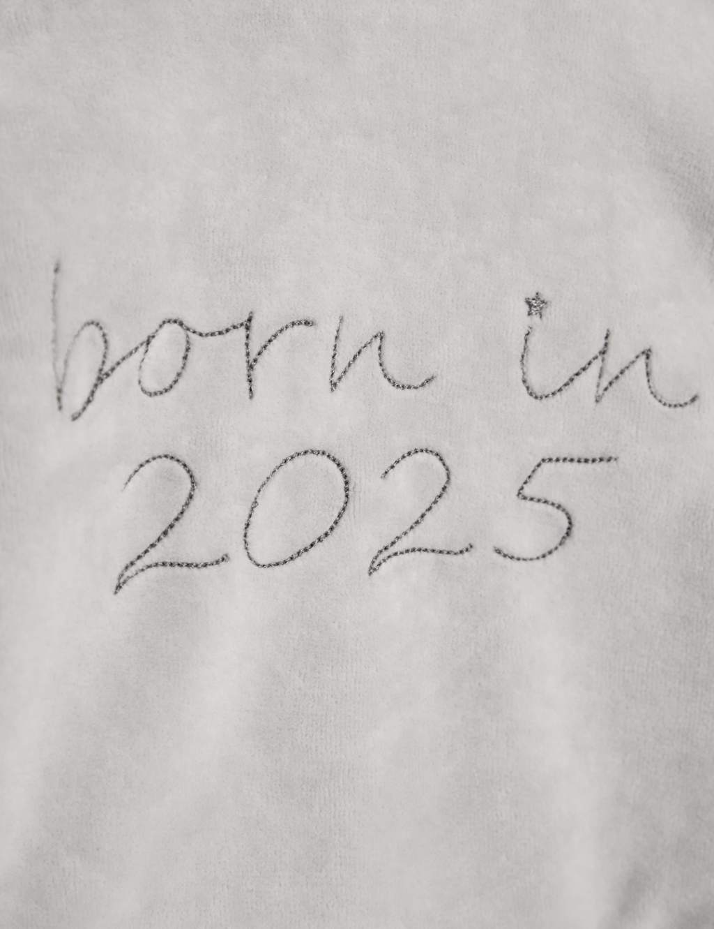 2pc Born in 2025 Sleepsuit & Jacket Set (0-9 Mths) 7 of 7