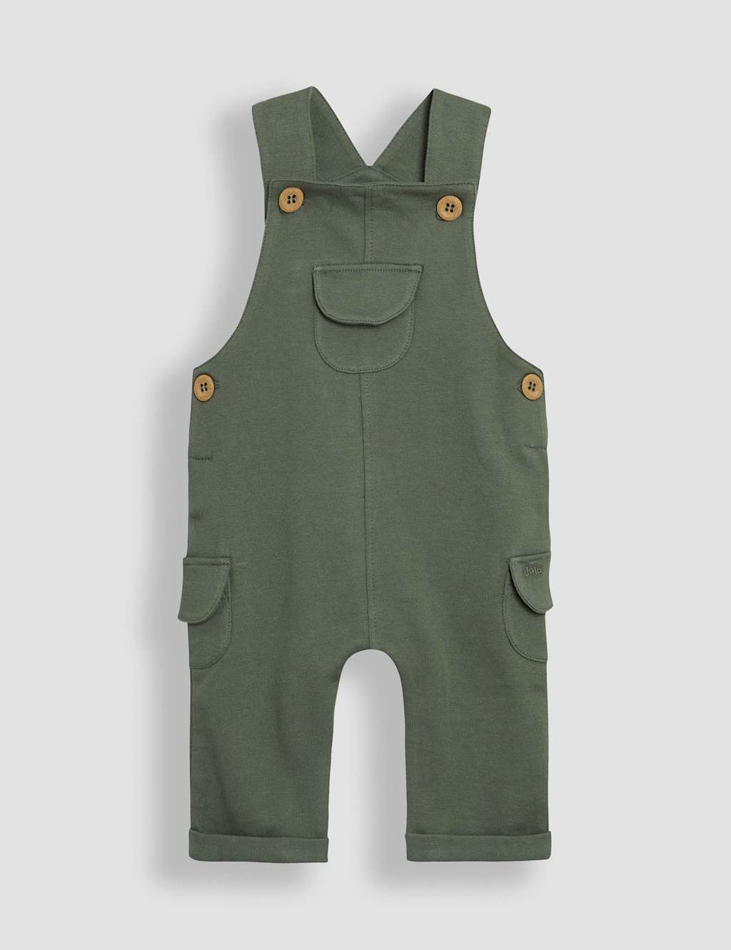 3pc Pure Cotton Dungarees Outfit (0-24 Mths) 7 of 8