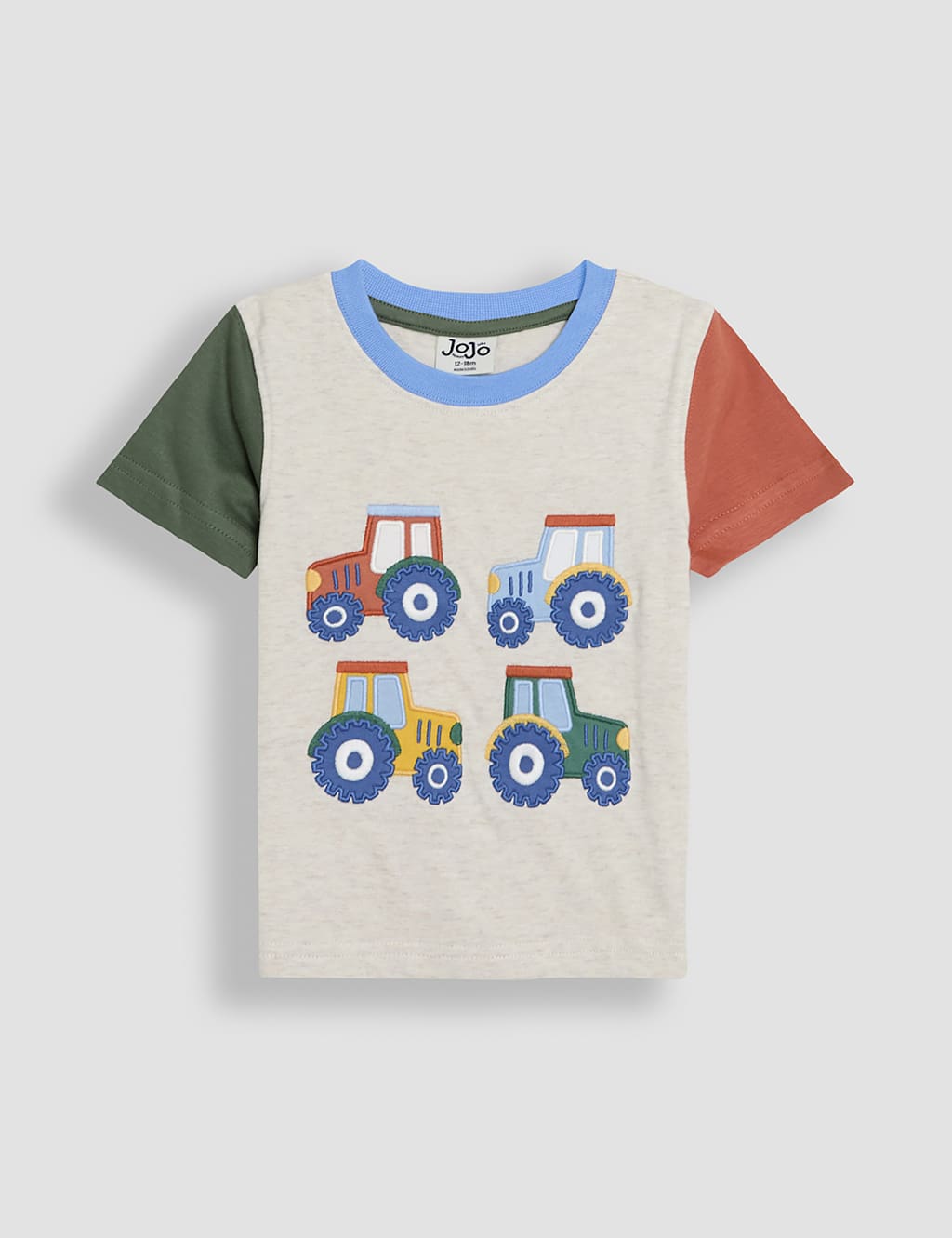 2-Pack Pure Cotton Tractor T-Shirts (0-3 Yrs) 3 of 7