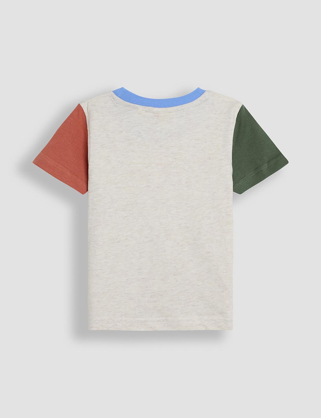 2-Pack Pure Cotton Tractor T-Shirts (0-3 Yrs) 4 of 7