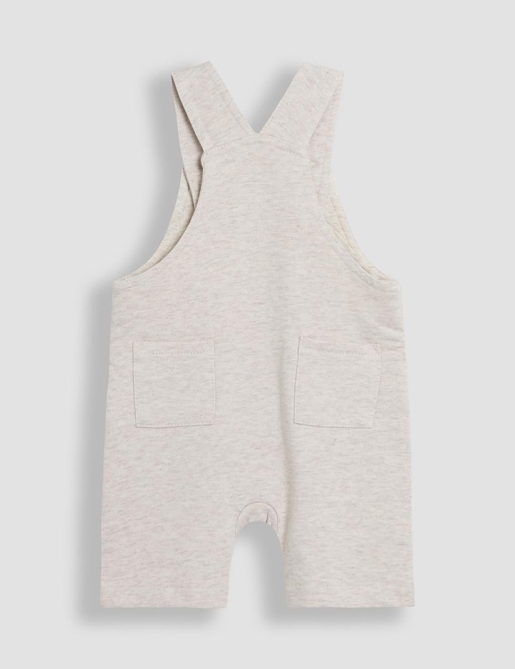 2pc Pure Cotton Dungarees Outfit (3-24 Mths) 4 of 6