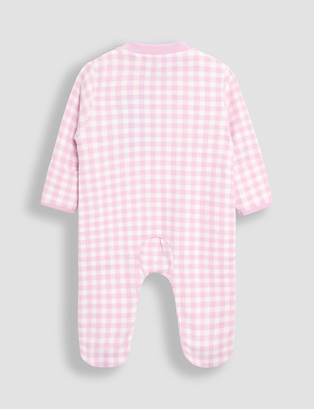 Pure Cotton Strawberry Zip Sleepsuit (0-12 Mths) 2 of 3