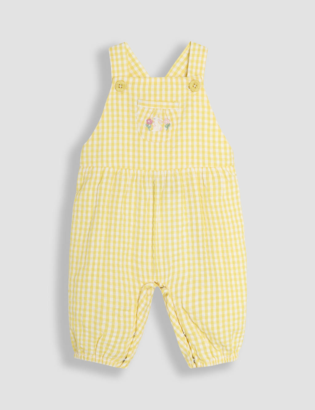2pc Pure Cotton Bunny Dungarees Outfit (0-24 Mths) 6 of 6