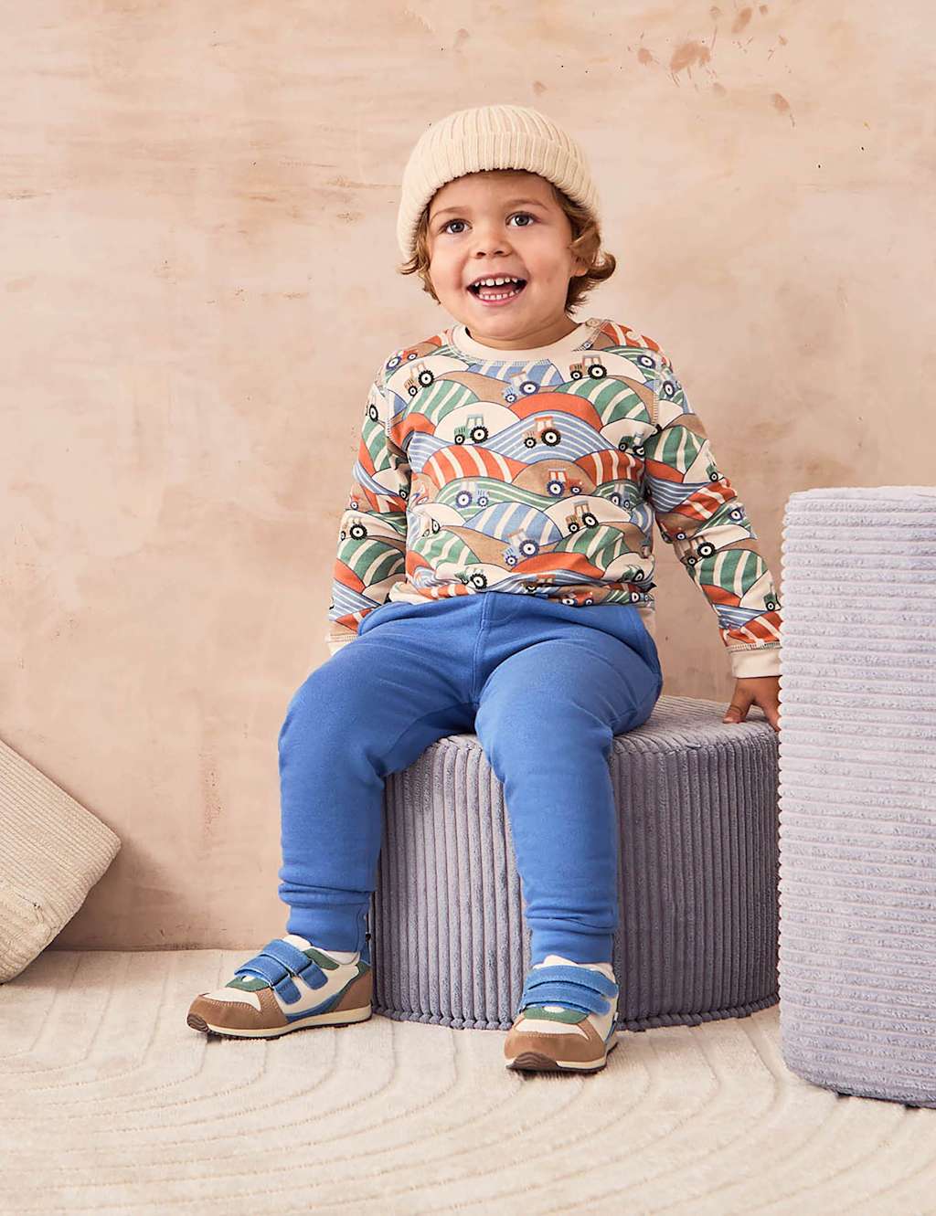 Pure Cotton Tractor Top & Bottom Outfit (6 Mths - 5 Yrs) 3 of 10