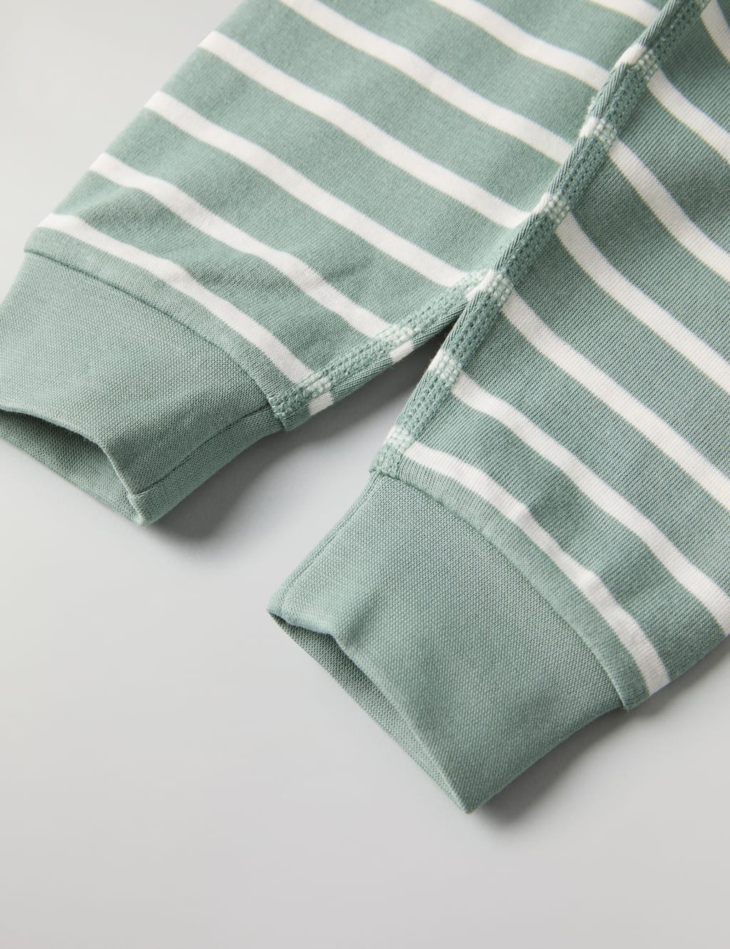 Pure Cotton Striped Leggings (1-12 Mths) 3 of 3