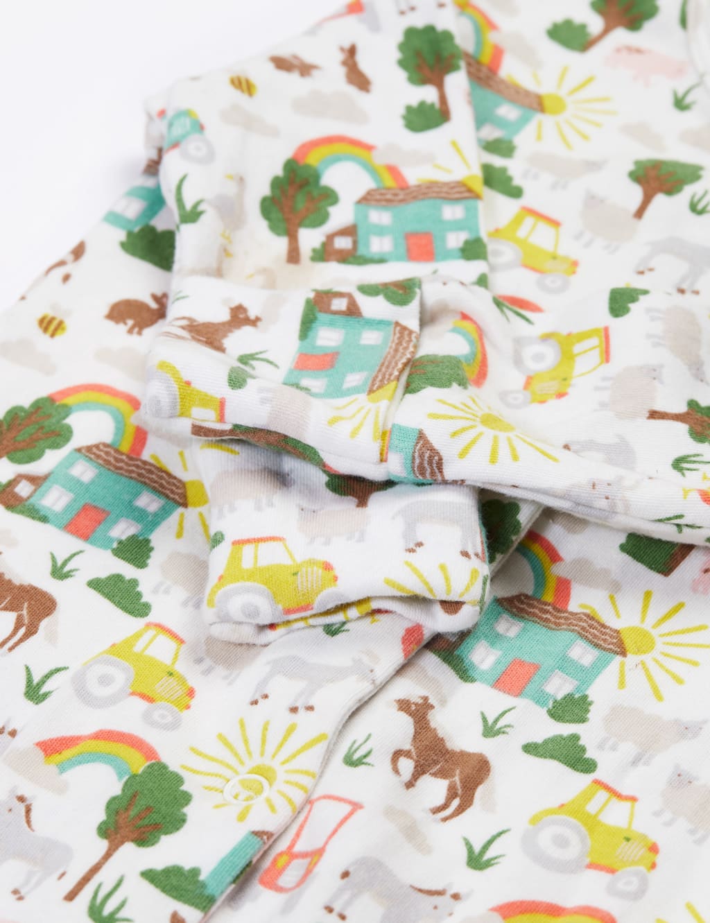 Pure Cotton Dinosaur Romper (0-18 Mths) 4 of 5