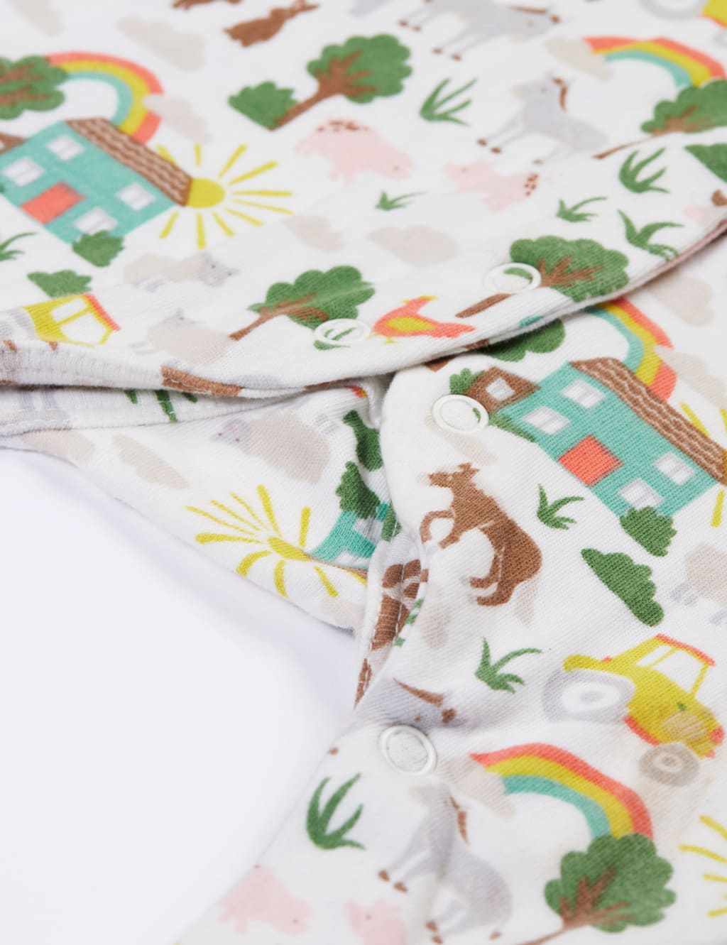 Pure Cotton Dinosaur Romper (0-18 Mths) 5 of 5