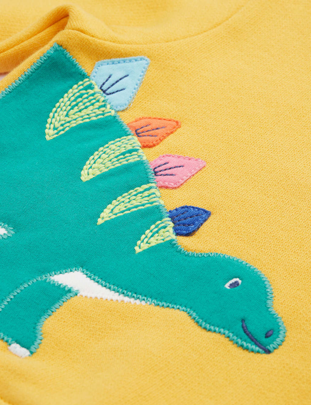 Pure Cotton Dinosaur Jumper (0-8 Yrs) 6 of 6