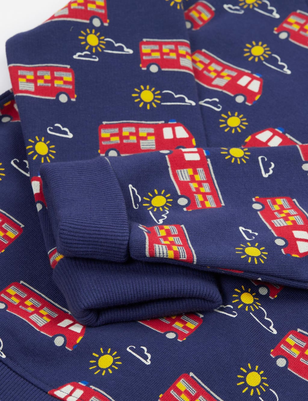 Pure Cotton Fire Engine Jumper (0-8 Yrs) 3 of 4