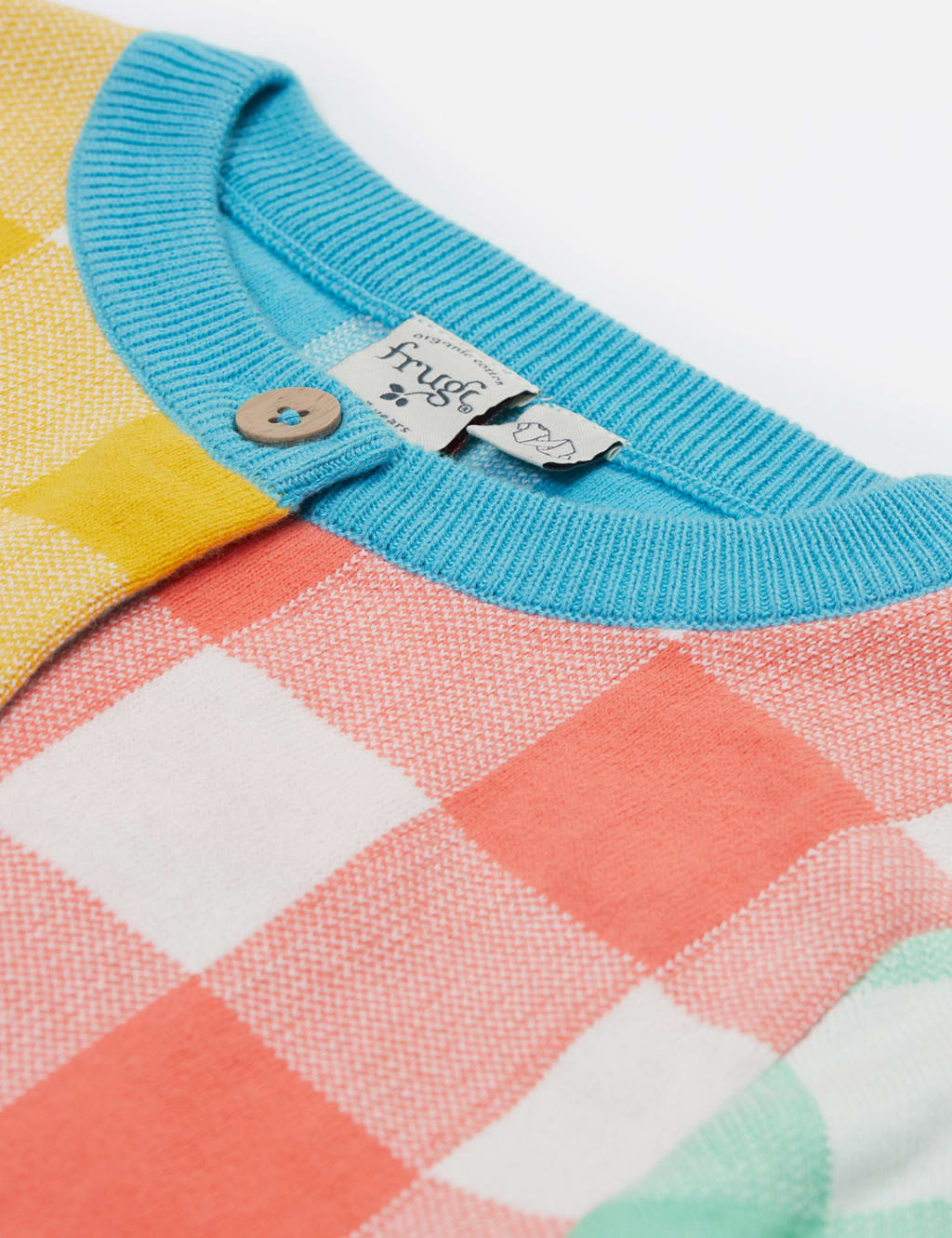 Pure Cotton Checked Cardigan (2-10 Yrs) 4 of 7