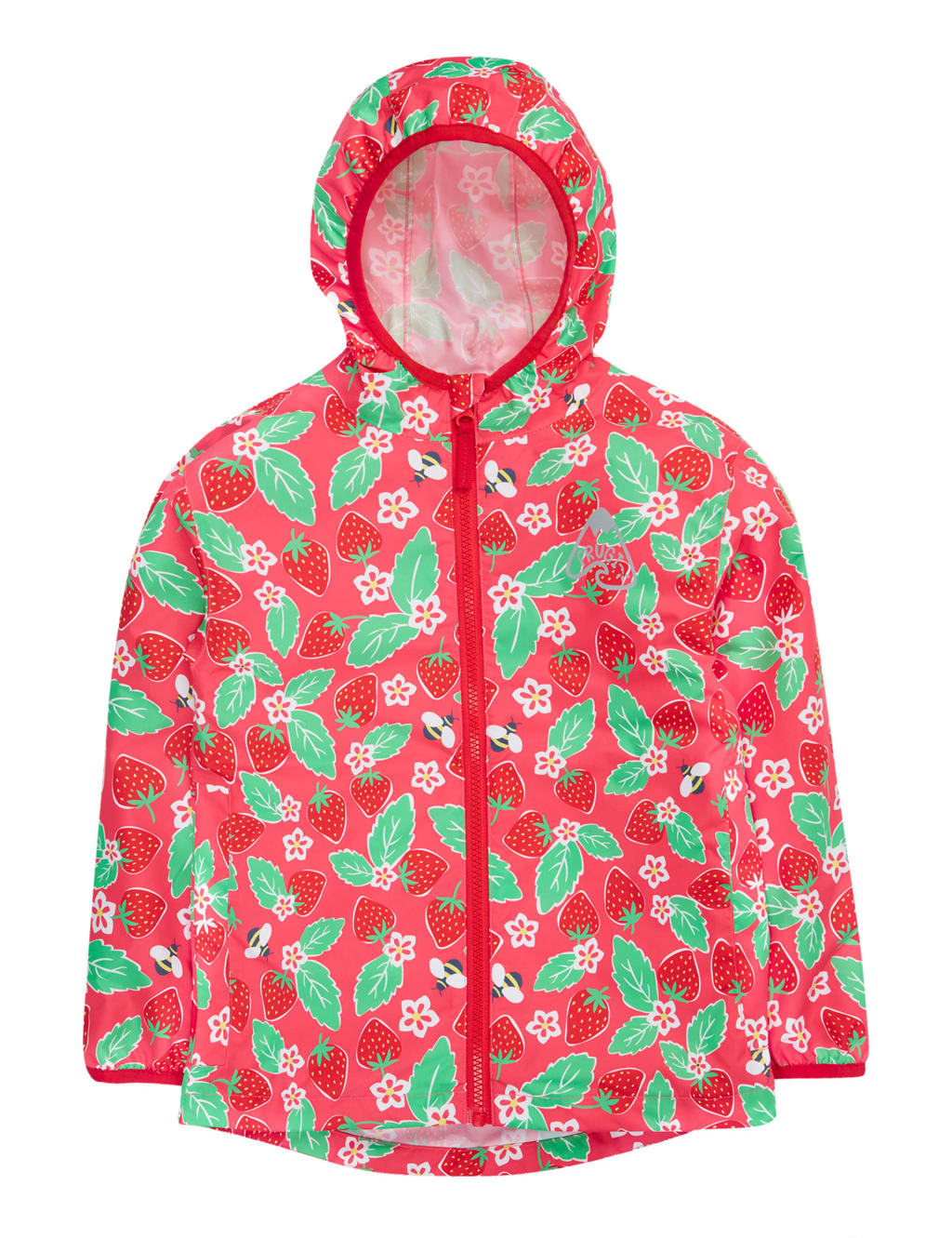 Hooded Strawberry Raincoat (1-10 Yrs) 2 of 6