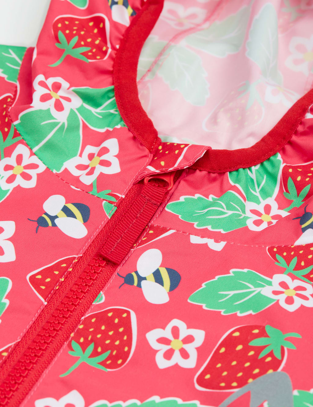Hooded Strawberry Raincoat (1-10 Yrs) 4 of 6