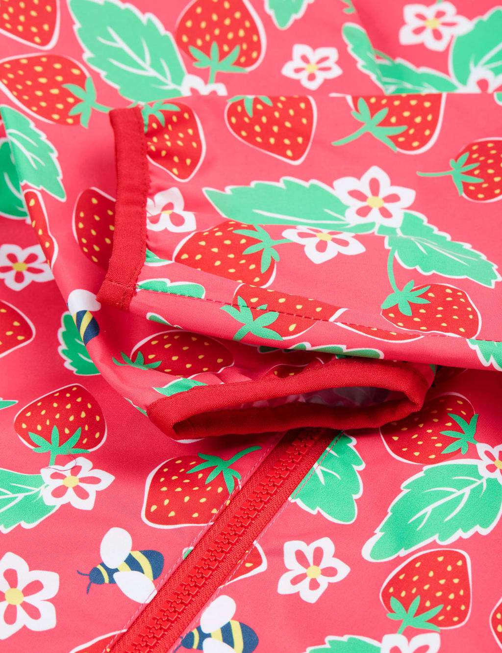 Hooded Strawberry Raincoat (1-10 Yrs) 5 of 6
