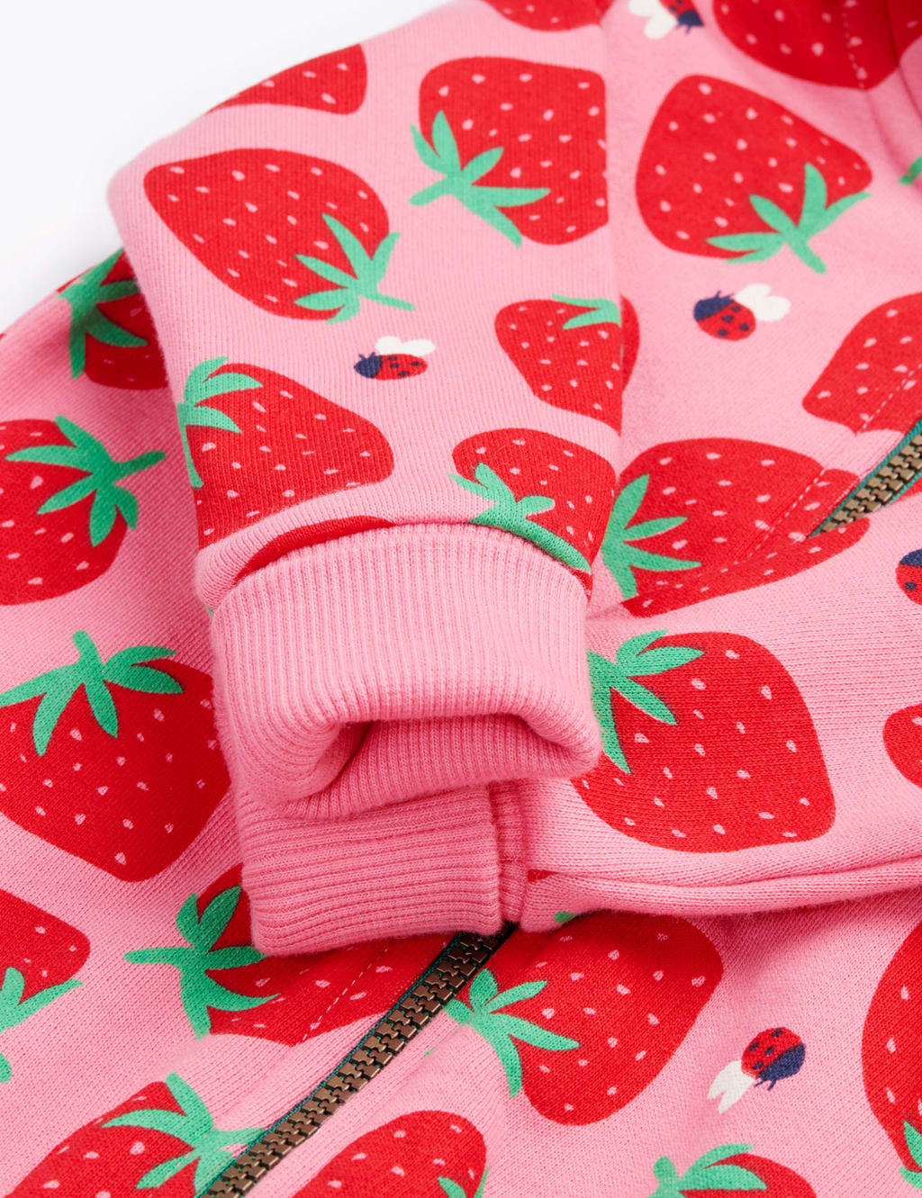 Pure Cotton Strawberry All In One (0 Mths-5 Yrs) 4 of 4