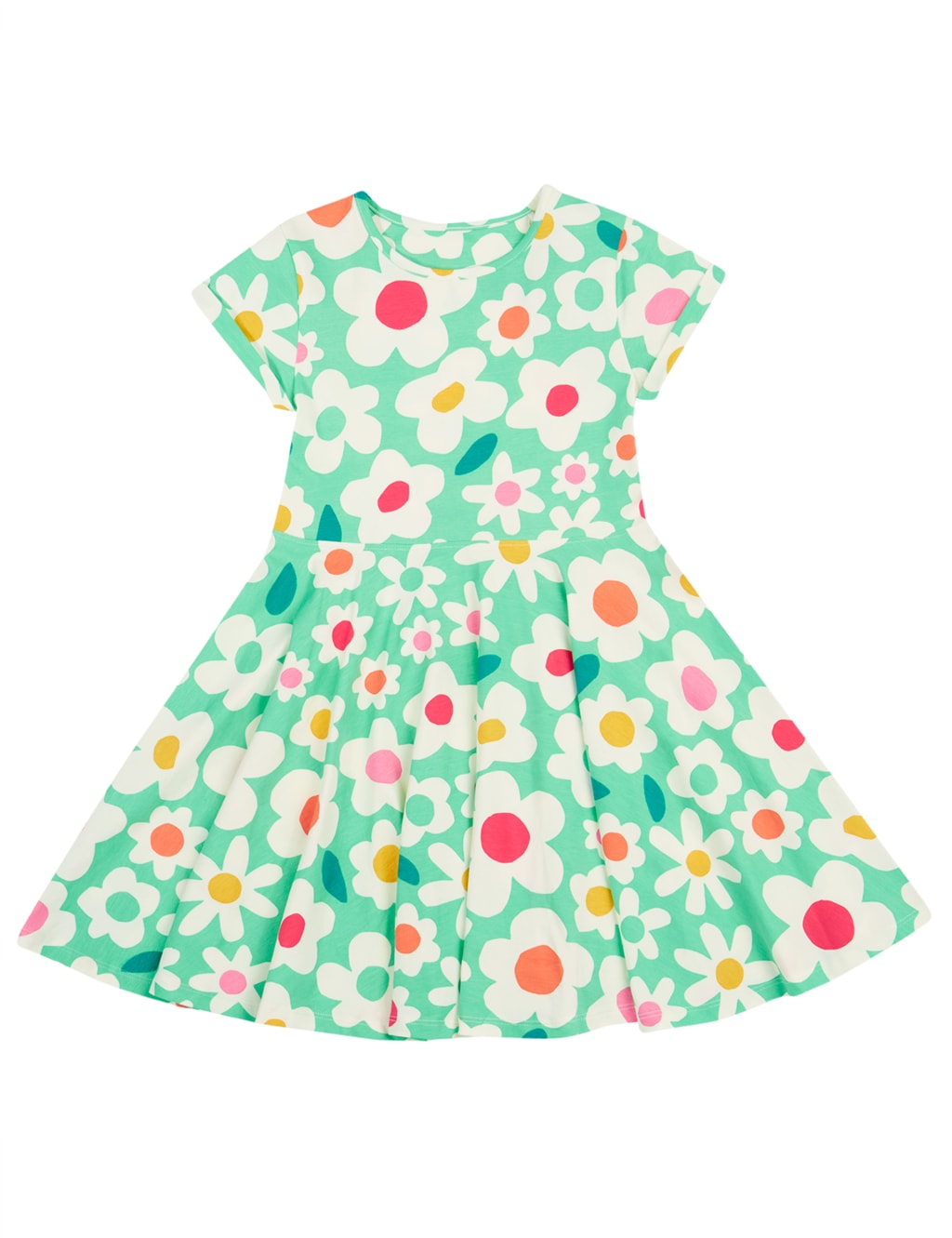 Cotton Rich Floral Dress (2-10 Yrs) 2 of 5