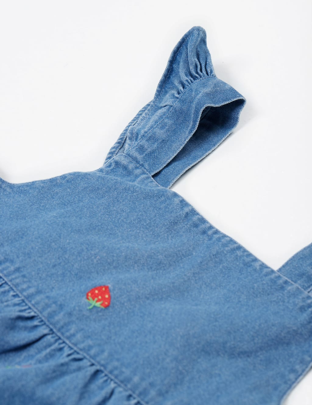 Denim Embroidered Dress (0-8 Yrs) 4 of 5