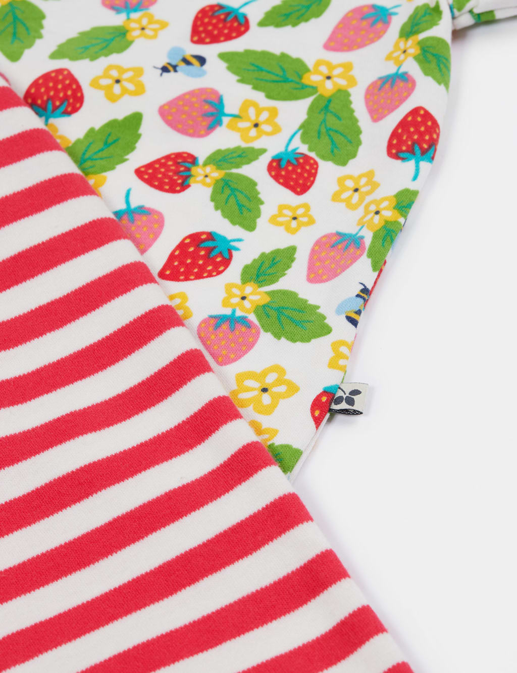 Pure Cotton Floral Top & Bottom Outfit (0-5 Yrs) 4 of 5